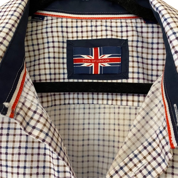Soul of London button down shirt new - Picture 2 of 4